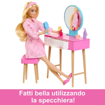 Barbie Bambola con camera da letto | Arredamento Barbie