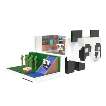 Minecraft Mob Hoofd Mini's Panda Speelhuis Speelset - Image 3 of 6