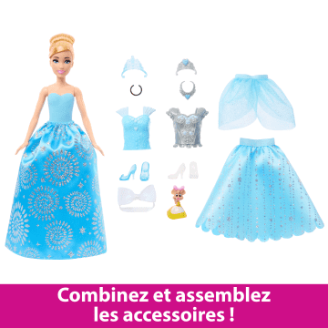 Disney-Princesses Disney-Cendrillon Royal Fashion Reveal-Poupée - Imagen 3 de 6