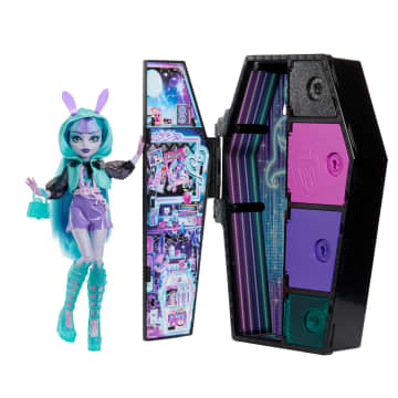 Monster High Straszysekrety Twyla Seria 3 Neonowa - Image 1 of 6