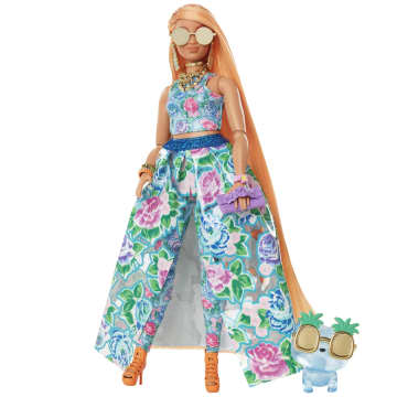 Barbie® Extra Fancy - Çiçekli Kostümlü Bebek - Image 1 of 6