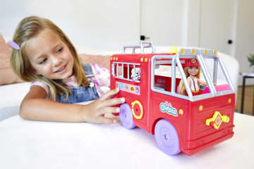 Barbie Chelsea Carriere La Camionetta Dei Pompieri