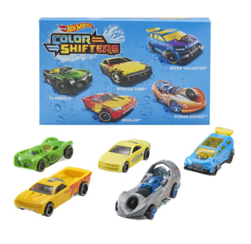 Hot Wheels Pack 5 Véhciules Color Shifters - Image 1 of 8