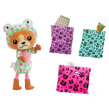 Barbie Cutie Reveal, Serie Met Kostuumthema, Chelsea, Kleine Pop En Accessoires, Puppy Als Kikker - Image 3 of 5