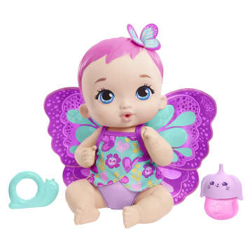 My Garden Baby™ Kelebek Bebeğimin Bakım Zamanı Pembe Saçlı Bebek
