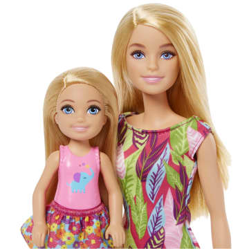 Набор игровой Barbie 2 куклы + 3 питомца