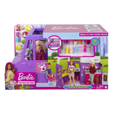 Barbie'nin Yemek Arabası Oyun Seti