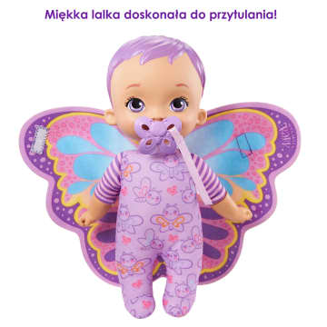 My Garden Baby™ Bobasek-Motylek Miękka lalka fioletowa - Image 3 of 6