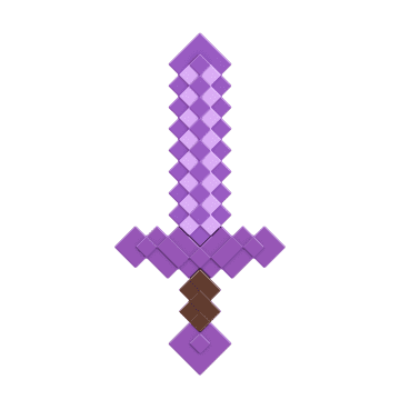 Minecraft Espada Encantada Morada De Juguete - Image 5 of 6