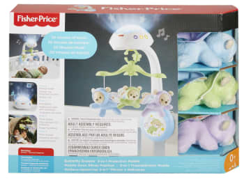 Butterfly Dreams 3-in-1 Projection Mobile