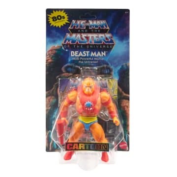 Figura De Acción De Beast Man De Cartoon Collection De Masters Of The Universe Origins