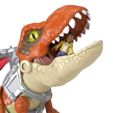 Imaginext  Jurassic World Camp Cretaceous Mega Mouth T.Rex Vs. Thrashing Indominus Rex - Image 2 of 6