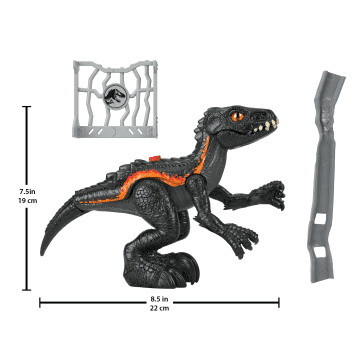 Imaginext Jurassic World - Indoraptor - Figurine Dinosaure - 3 Ans Et + - Imagen 5 de 6