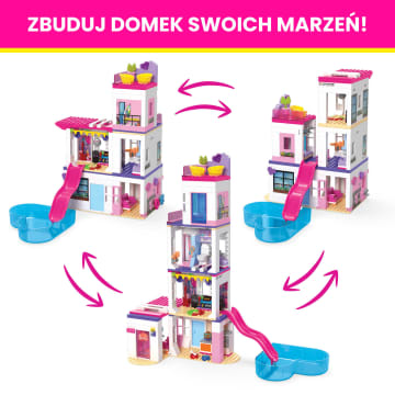 MEGA Barbie® Domek Marzeń DreamHouse Zestaw klocków - Image 3 of 7