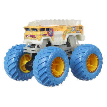 Hot Wheels Monster Trucks Vehículo Glow Coche de juguete - Imagen 8 de 8