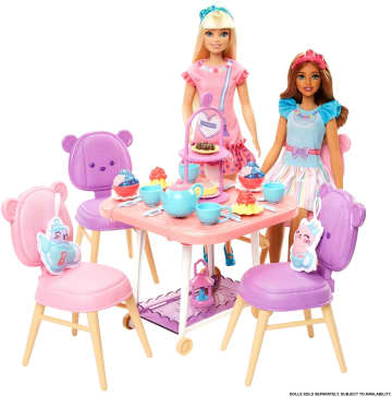 Barbie My First Barbie Merienda Conjunto De Juego, Juguetes Para Niños Y Niñas En Edad Preescolar