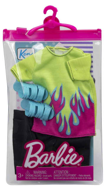 Abiti Barbie Vestiti Per Bambola Ken Con 1 Outfit E 1 Accessorio - Image 6 of 11