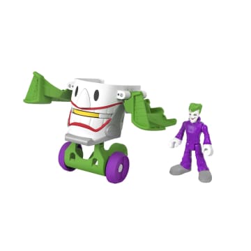 Colección De Conjuntos De Figura Y Vehículo Head Shifters De Dc Super Friends De Imaginext - Imagen 4 de 7