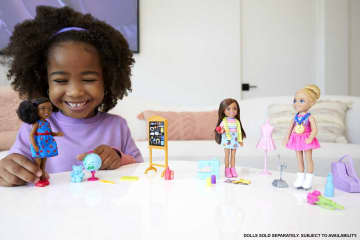 Barbie Toys, Chelsea Doll and Accessories, Can Be Career-Themed Small Dolls - Image 5 of 11