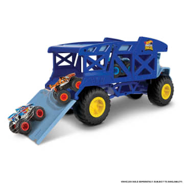 Hot Wheels Monster Trucks Rhino Rig Vehicle - Image 4 of 6