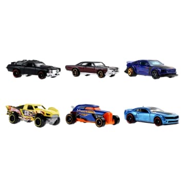 Hot Wheels HW Legends Wielopak z 6 zabawkowymi samochodzikami premium dla dzieci i dorosłych kolekcjonerów