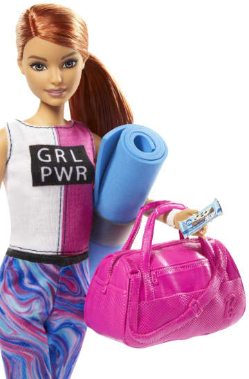 Barbie Wellness Fitness Puppe Und Spielset