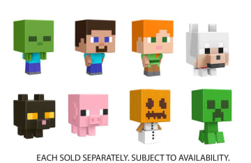 Minecraft Minis Mob Head Sortiment - Bild 3 von 6