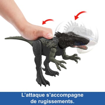 Jurassic World - Dryptosaurus Rugissement Féroce - Figurine Dinosaure - 4 Ans Et +