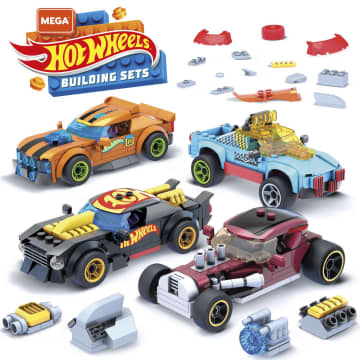Mega Construx Hot Wheels Rennwagen Spielzeug-Set
