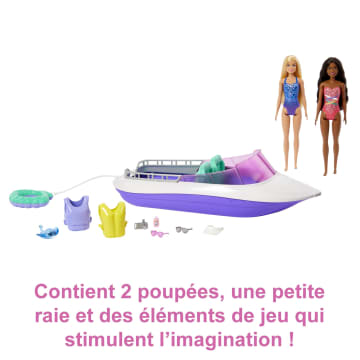 Barbie – Barbie Mermaid Power-Bateau, Poupées Et Accessoires - Image 4 of 6