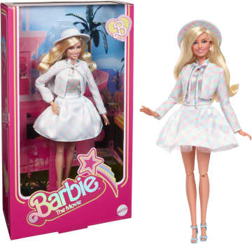 Barbie Lalka filmowa Margot Robbie jako Barbie (dżinsowa stylizacja) - Image 1 of 6