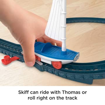 Fisher-Price Thomas & Friends Bridge Lift Thomas & Skiff - Image 4 of 6