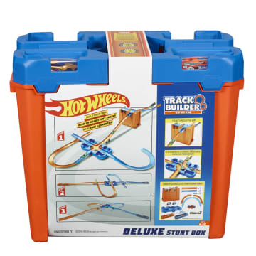 Hot Wheels Track Builder Set Delle Acrobazie Deluxe - Image 1 of 6