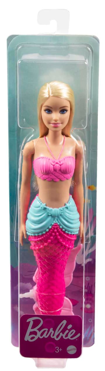 Barbie Dreamtopia Sirena, Bambola Con Code Da Sirena Multicolore E Intercambiabili - Image 3 of 7