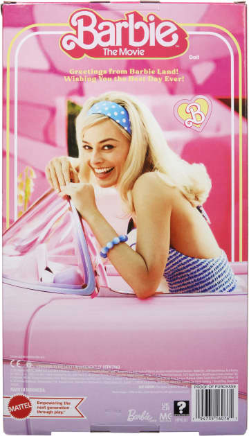 Barbie The Movie - Margot Robbie, bambola  da collezione con abito western  e cappello da cowboy - Image 6 of 6