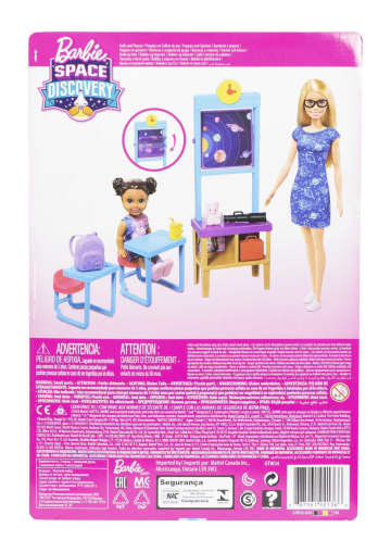 Barbie Space Discovery Dolls & Science Classroom Playset