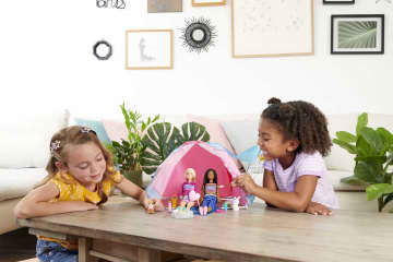 Barbie Siamo In Due Playset Campeggio Con Tenda