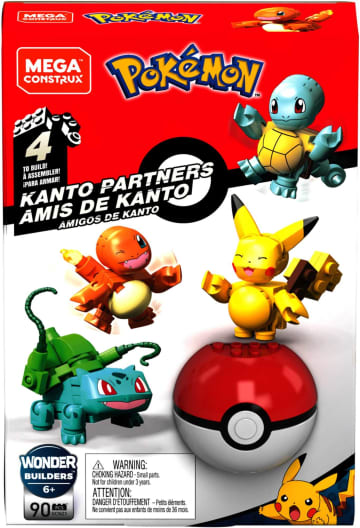 Mega Construx Pokémon Amigos De Kanto