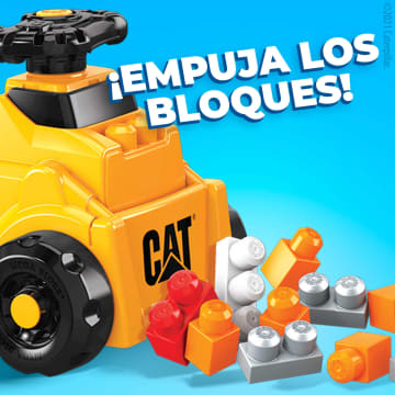 Mega Bloks CAT Excavadora Construye y juega
