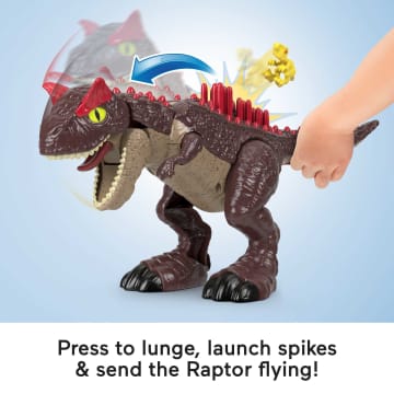 Imaginext Jurassic World Spike Strike Carnotaurus - Image 4 of 7
