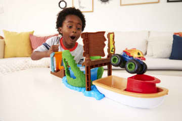 Hot Wheels Monster Trucks Swamp Chomp Playset - Image 2 of 6