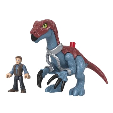 Imaginext Jurassic World Therizinosaurus & Owen - Image 1 of 6