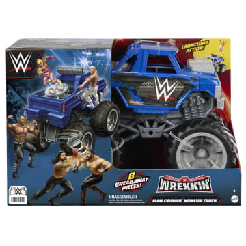 WWE Wrekkin Slam Crusher Monster Truck - Image 6 of 8