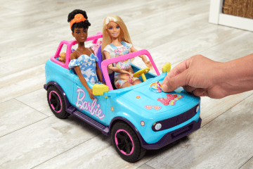 Hot Wheels Rc Coche De Juguete Teledirigido Barbie Suv Radiocontrol