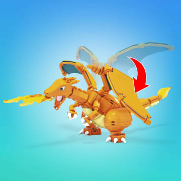 Mega Construx Pokémon Ewolucja Charmandera, Zestaw Konstrukcyjny Dla Dzieci