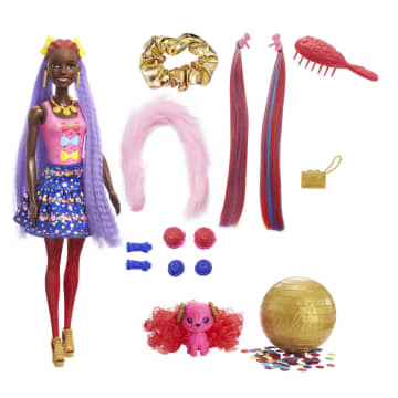 Кукла Barbie Сюрприз из серии Блеск: Сменные прически в непрозрачной упаковке 25 сюрпризов - Image 7 of 7
