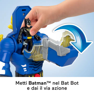 Imaginext Dc Super Friends Batman Insider E Il Bat Bot - Image 4 of 8