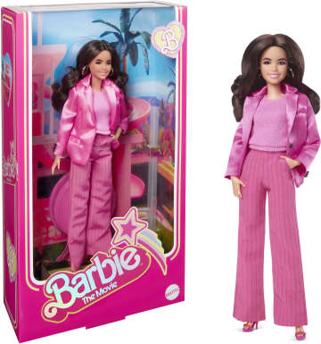 Gloria Doll Wearing Pink Power Pantsuit – Barbie The Movie - Image 1 of 6