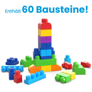 Mega Bloks Bausteinebeutel Bunt 60 Teile