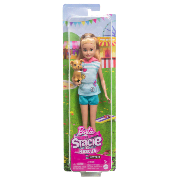 Barbie Stacie Doll With Pet Dog, Barbie And Stacie To The Rescue Movie Toys & Dolls - Imagen 6 de 6